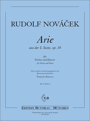 Cover - Arie aus der 1. Suite, op. 10